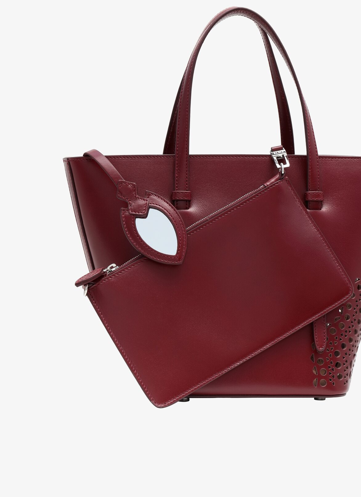 RM BAG CLOSED C.LUX QUART VIENNE VAGUE GRENAT ALAÏA GARNET RED  RM BAG CLOSED C.LUX QUART VIENNE VAGUE GRENAT